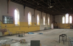 Interior Of Town Hall prior to Refurbishment Project 