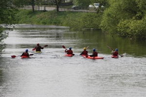 Leisure uses of the Liffey @ Newbridge - Canoe Clubs