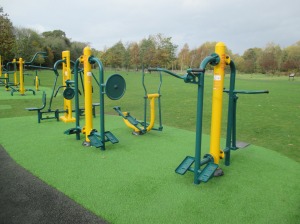 Outdoor Gym,  Liffey Linear Park, Newbridge.