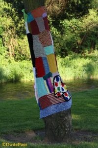 Yarn Bomb Liffey Linear Park